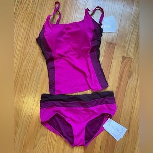 Athleta Coastline Bra Cup Tankini NWT